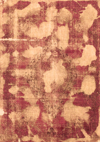 Abstract Brown Modern Rug, abs863brn