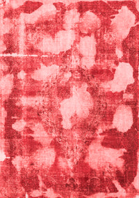 Abstract Red Modern Rug, abs863red