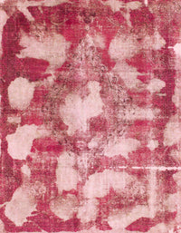 Machine Washable Abstract Pastel Pink Rug, wshabs863