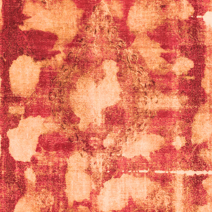Abstract Orange Modern Rug, abs863org