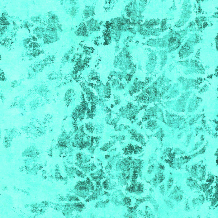 Abstract Turquoise Modern Rug, abs864turq