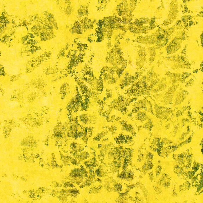 Machine Washable Abstract Yellow Modern Rug, wshabs864yw