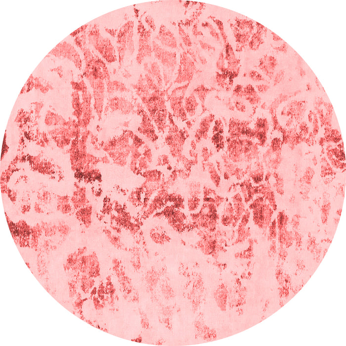 Machine Washable Abstract Red Modern Rug, wshabs864red