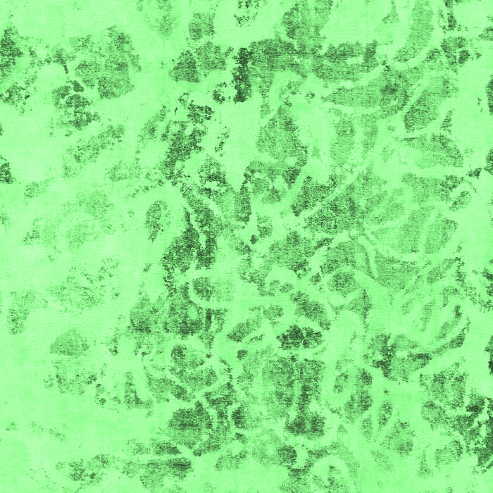 Machine Washable Abstract Emerald Green Modern Area Rugs, wshabs864emgrn