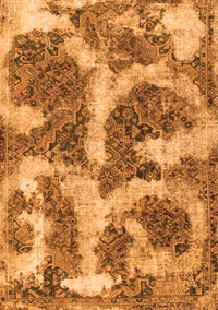 Abstract Orange Modern Rug, abs865org