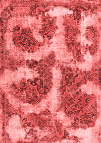 Abstract Red Modern Rug, abs865red