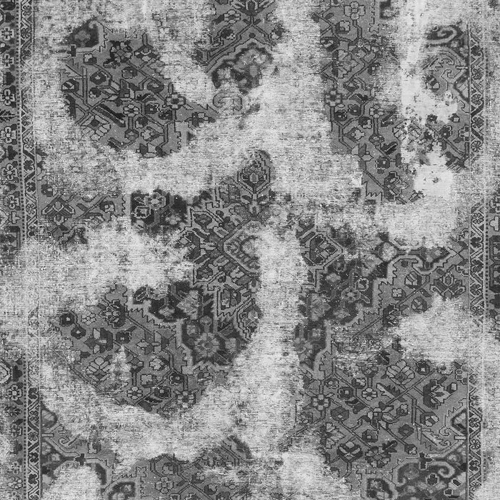 Machine Washable Abstract Gray Modern Rug, wshabs865gry