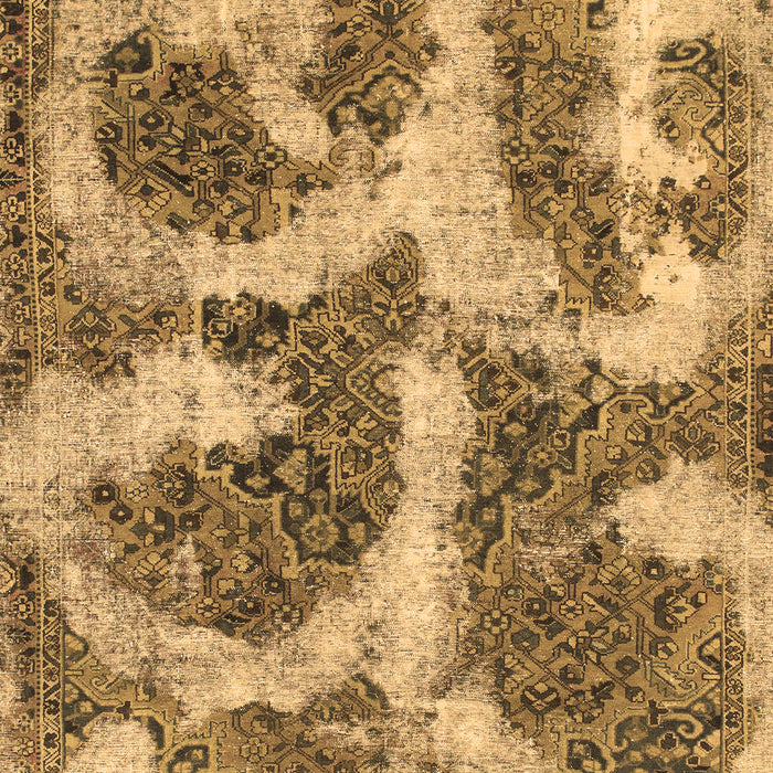 Abstract Brown Modern Rug, abs865brn