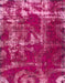 Machine Washable Abstract Raspberry Red Rug, wshabs866