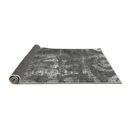 Sideview of Persian Gray Bohemian Rug, abs866gry