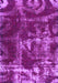 Machine Washable Persian Purple Bohemian Area Rugs, wshabs866pur
