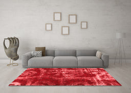 Bohemian Red Washable Rugs