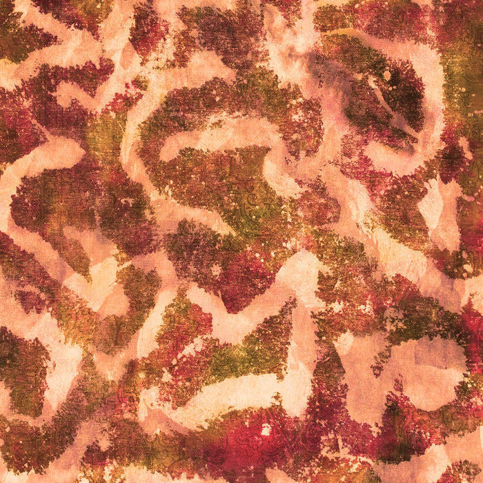 Machine Washable Abstract Orange Modern Area Rugs, wshabs867org