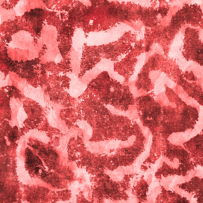 Machine Washable Abstract Red Modern Rug, wshabs867red