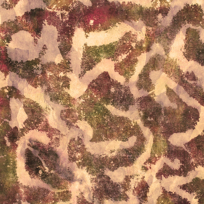 Machine Washable Abstract Brown Modern Rug, wshabs867brn