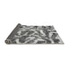 Sideview of Abstract Gray Modern Rug, abs867gry