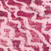 Square Abstract Pink Modern Rug, abs868