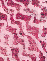 Machine Washable Abstract Pink Rug, wshabs868