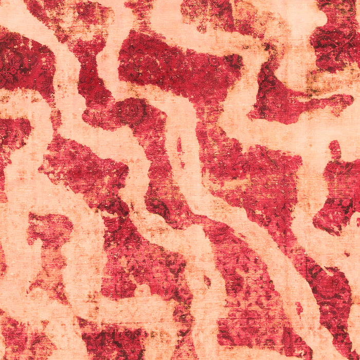 Abstract Orange Modern Rug, abs868org