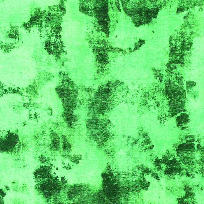 Abstract Green Modern Rug, abs869grn