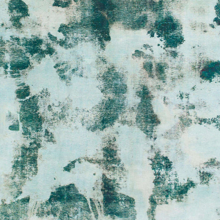 Abstract Powder Blue Modern Rug, abs869