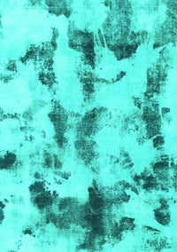 Abstract Turquoise Modern Rug, abs869turq