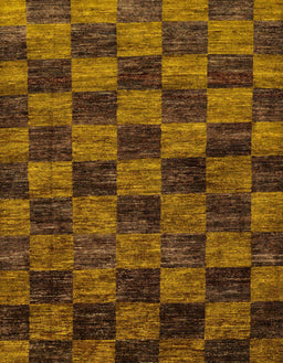 Abstract Red Checkered Rug, abs86