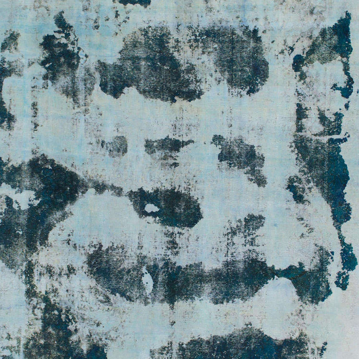 Abstract Greenish Blue Green Modern Rug, abs870