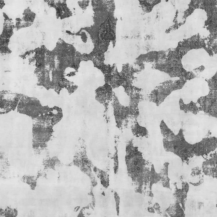 Machine Washable Abstract Gray Modern Rug, wshabs871gry