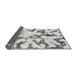 Sideview of Abstract Gray Modern Rug, abs871gry