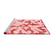 Modern Red Washable Rugs