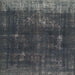Square Machine Washable Abstract Grey Gray Rug, wshabs872