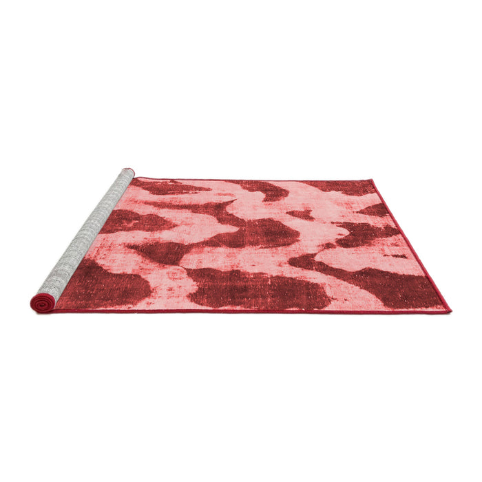 Modern Red Washable Rugs