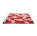 Modern Red Washable Rugs