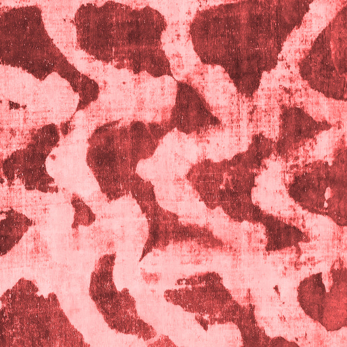 Machine Washable Abstract Red Modern Rug, wshabs873red