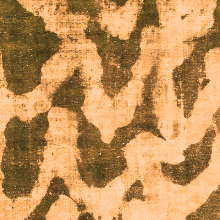 Abstract Orange Modern Rug, abs873org