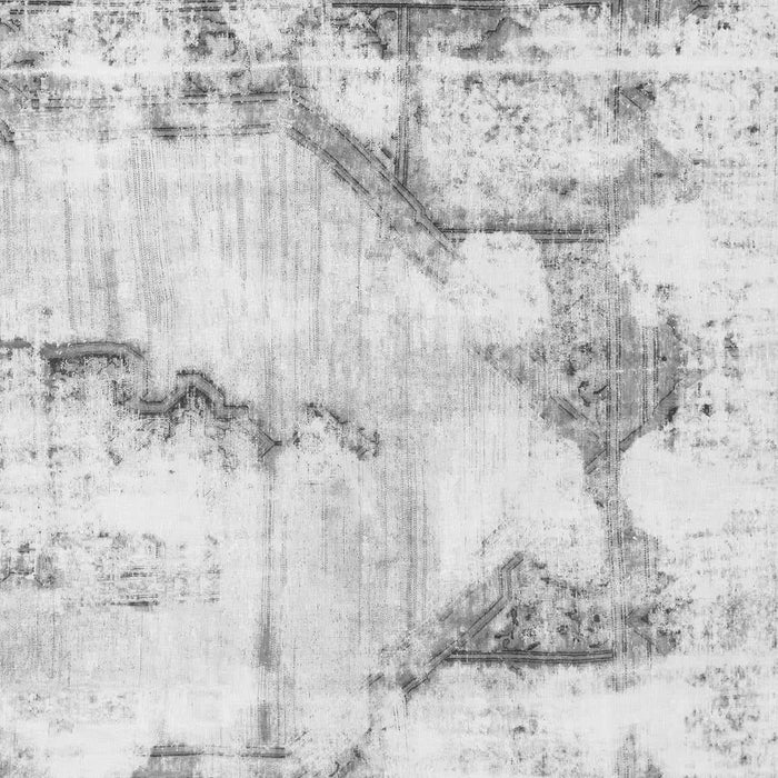 Machine Washable Abstract Gray Modern Rug, wshabs874gry