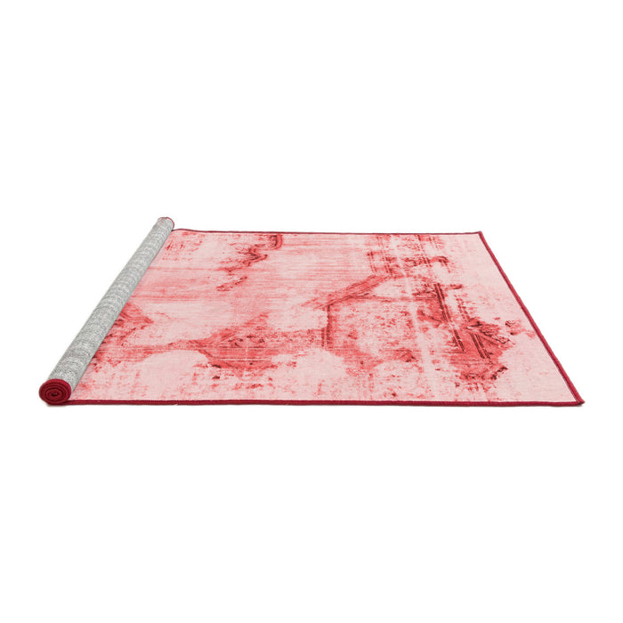 Modern Red Washable Rugs