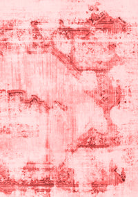 Abstract Red Modern Rug, abs874red