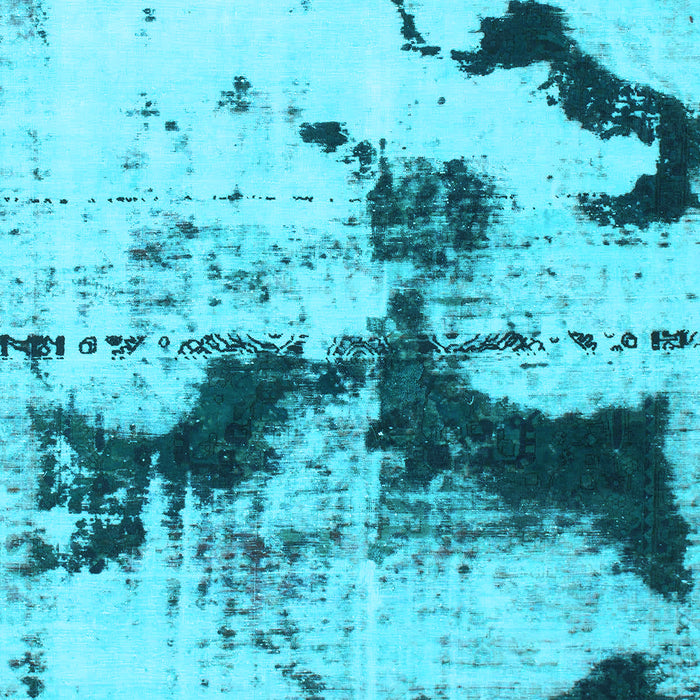 Abstract Light Blue Modern Rug, abs875lblu