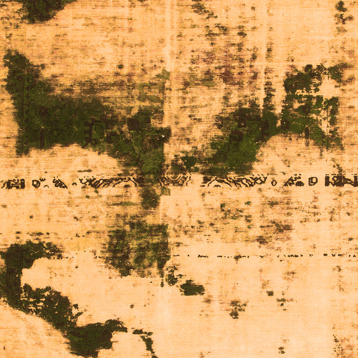 Abstract Orange Modern Rug, abs875org