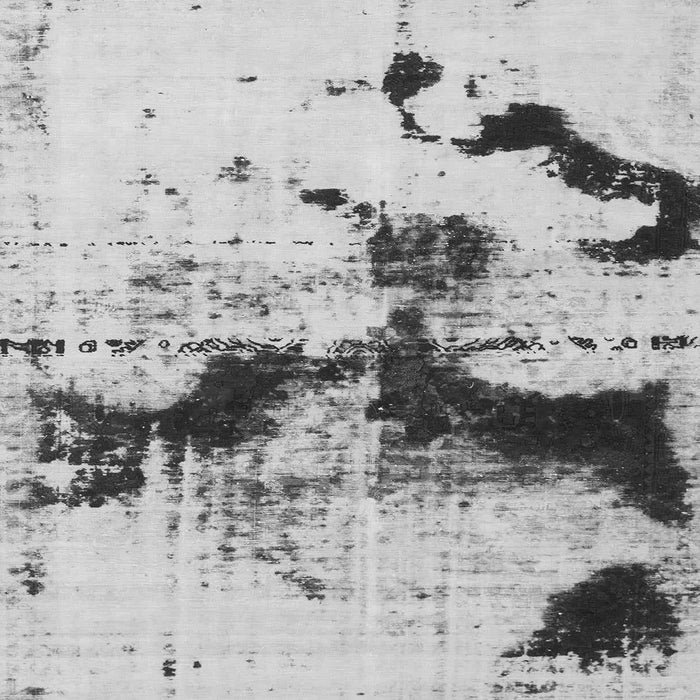 Square Abstract Gray Modern Rug, abs875gry