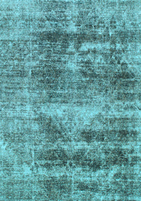 Abstract Light Blue Modern Rug, abs876lblu