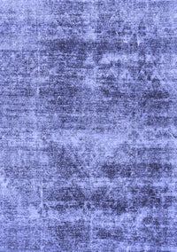 Abstract Blue Modern Rug, abs876blu