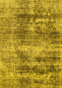 Abstract Yellow Modern Rug, abs876yw