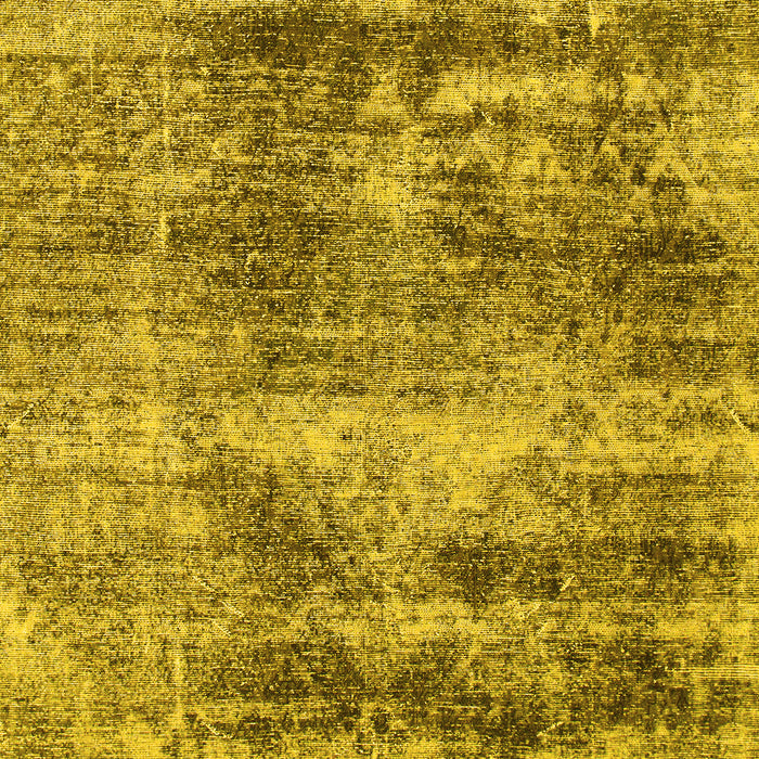 Abstract Yellow Modern Rug, abs876yw