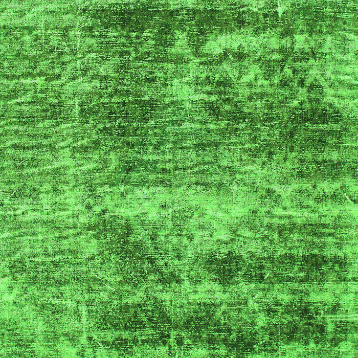 Abstract Green Modern Rug, abs876grn
