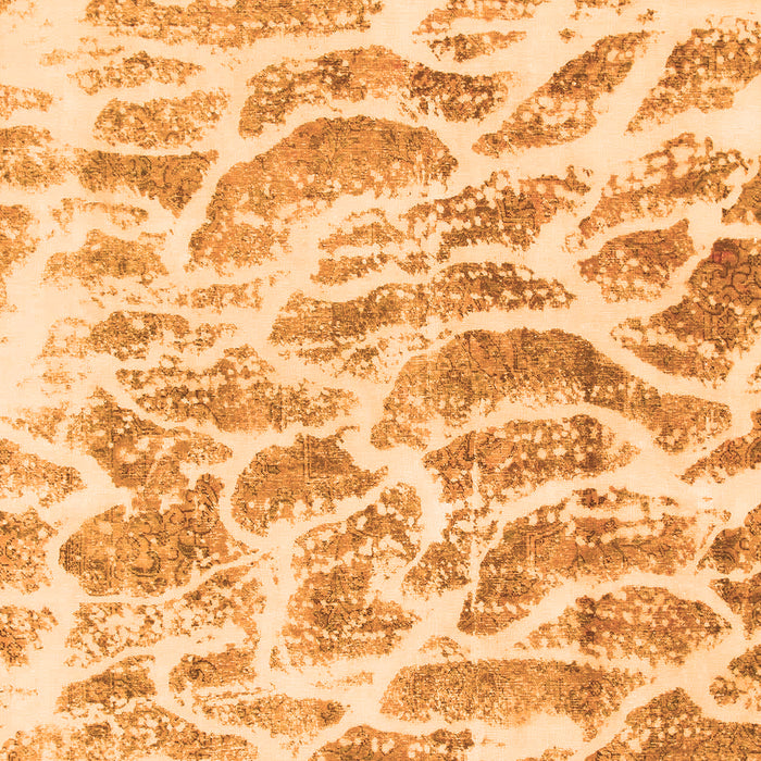 Machine Washable Abstract Orange Modern Area Rugs, wshabs877org