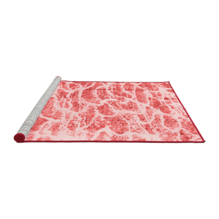 Modern Red Washable Rugs