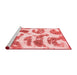 Modern Red Washable Rugs